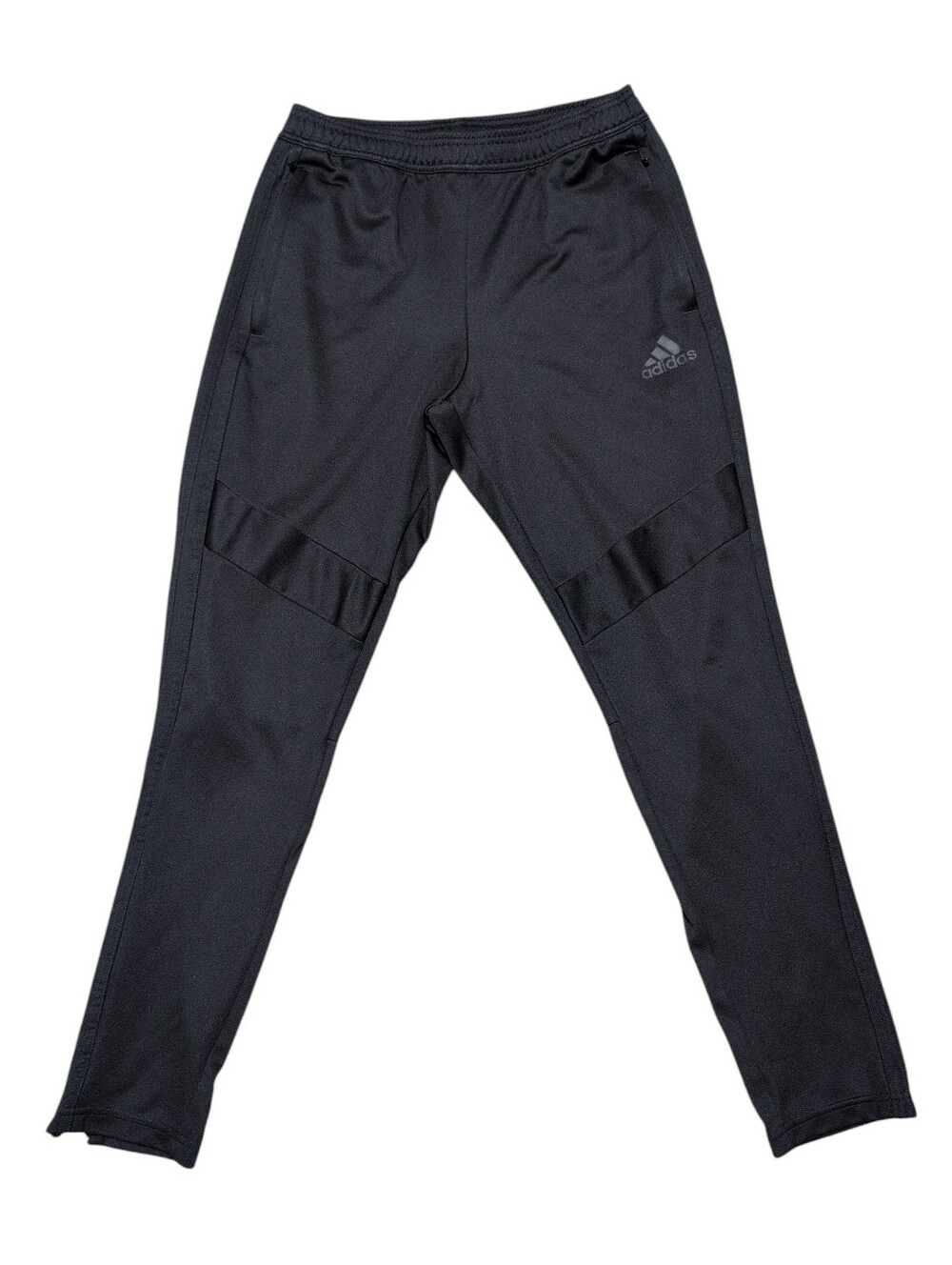 Adidas Track Pants Soccer Pants Ankle Zip Black Size Medium